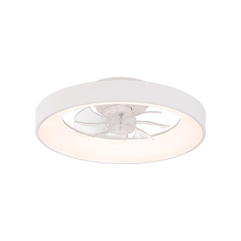ACA Lighting CEILING FAN 20 DIM WHITE 7 BLADES ABS REMOTE CONTROL & TIMER LED 34W 3332L Φ300mm — manufacturer representative image