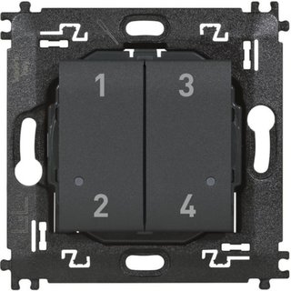 BTicino Wireless scenarios control with 4 buttons for activating of scenarios 1.2,3 and 4. — L4575CW