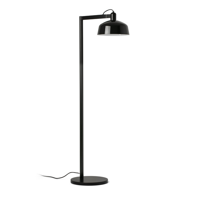 Faro Barcelona TATAWIN Black metal floor lamp — 20336-146