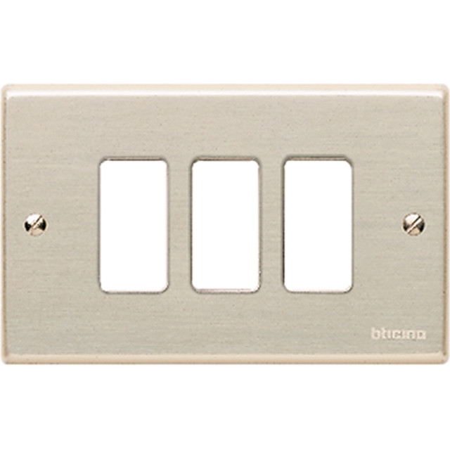BTicino Cover plate 3 modules — 503/3