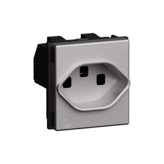 BTicino Swiss standard sockets 2 P+E 16 A 250 Va.c. socket — KS4164T23