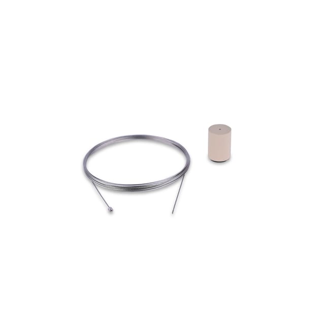 Flos Skynest Motion Beige ceiling rose and steel cable assembly — RF6391017