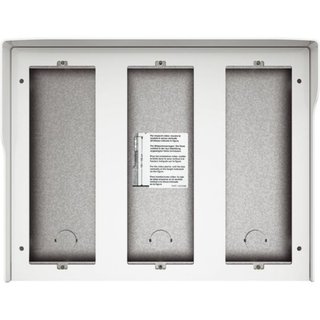 BTicino Wall-mounting box 9 modules with integrated rainshield - Allwhite — 350692