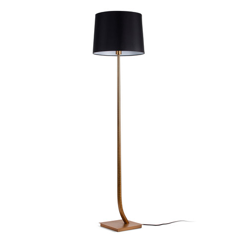 Faro Barcelona REM Old gold/black floor lamp — manufacturer representative image