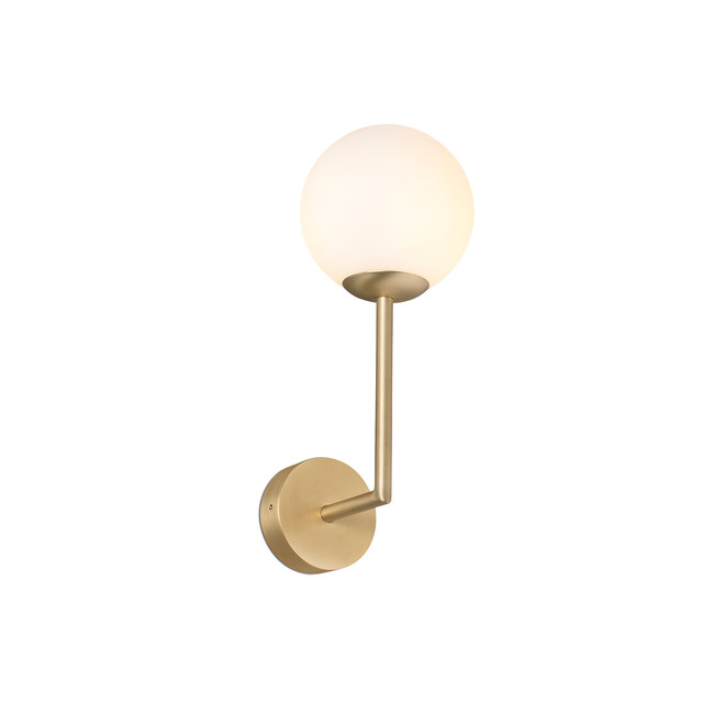 Faro Barcelona GALA Satin gold wall lamp — 63505