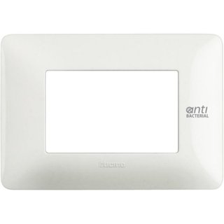 BTicino Cover plate 3 modules — AM4803BBN