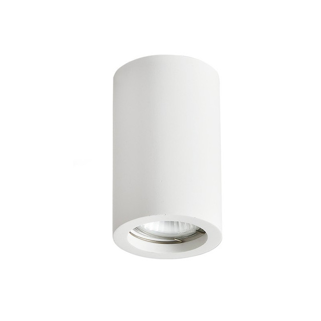 ACA Lighting ROUND GYPSUM CEILING LUMINAIRE RUTH GU10 Φ70x112 — G95211C