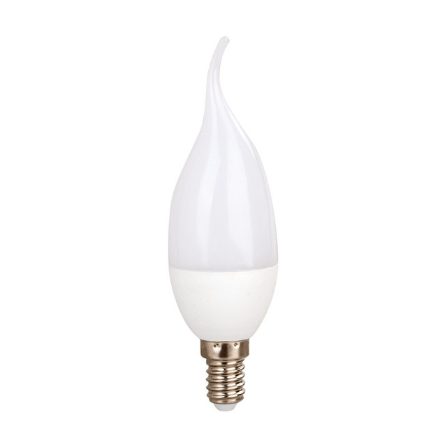 ACA Lighting LED SMD E14 C37 7W TIP 6000K 230V AC 600LM RA80 30000H 200° — C377CWTIP