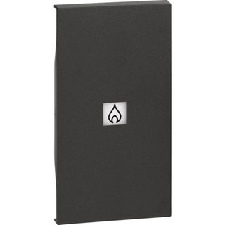 BTicino Lightable cover with heating symbol — KG01M2PN