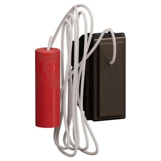 BTicino 15 A 250 VA pull-cord pushbutton 1 P (NO) and 1 P (NC) — KB4033