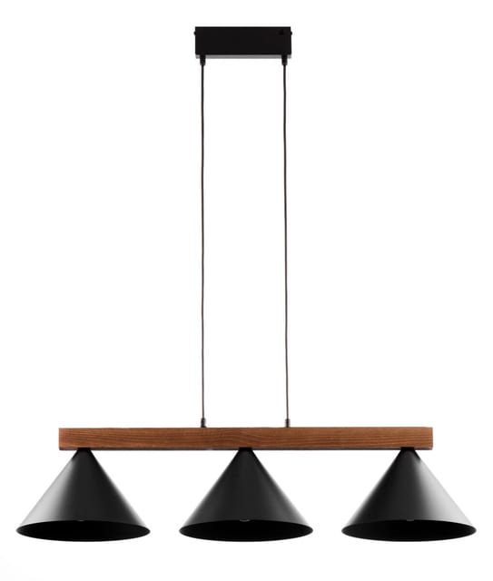 Sigma Pendant lamp DECO 3 black/ciemny brąz 41634