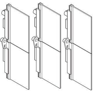 BTicino Insulating shields for circuit breakers 4P — MT8SF4P