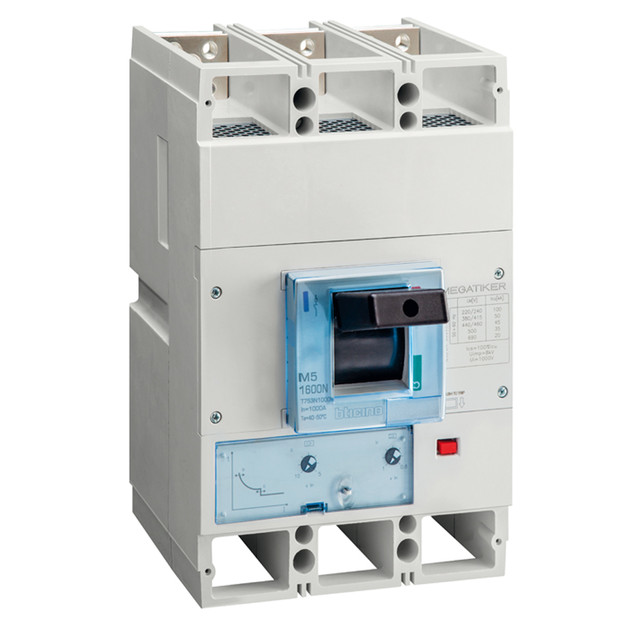 BTicino M5 1600N - thermal-magnetic Mccb 3P - In=1000A - Icu=50kA — T753N1000
