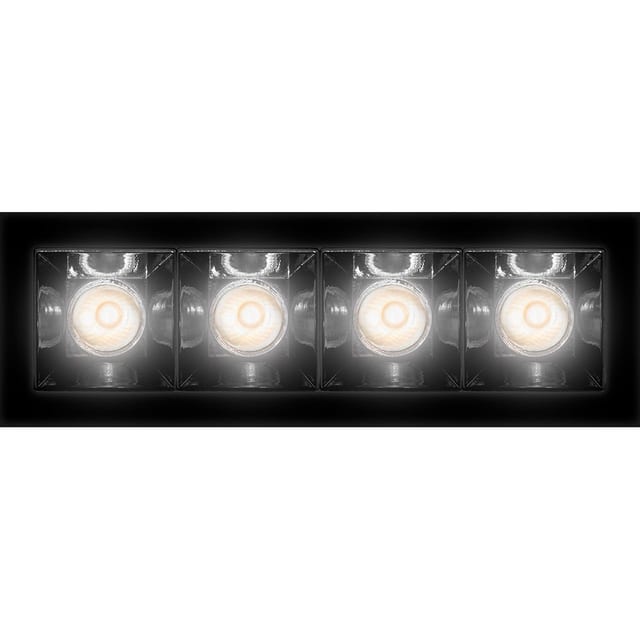 Artemide Sharp - 4 optic unit - 11W - 52° 2700K Trim Black — AF10204