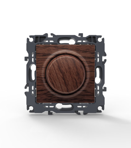 ACA Lighting PRIME MULTI DIMMER 1 WAY 1P TRIAC 800VA 250VAC IP20 WOOD — manufacturer representative image