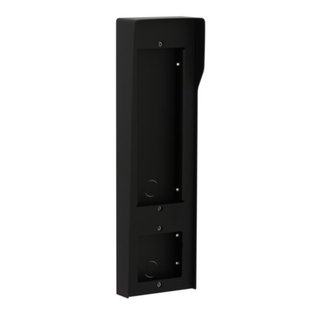 BTicino Wall-mounting box – 4 modules - nickel finish — 345342