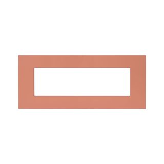 AVE SMART EASY S44 TECHNOPOLYMER PLATE, TERRACOTTA COLOR – MATT FINISH – 7 MOD. — 44PSME7TCO