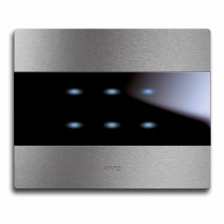 AVE AVETOUCH PLATE NATUR.ALUM. 6CONTR. — 44PATC16ALS