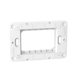 BTicino Supporting frame 3 modules - fixing with screws — J4703M3