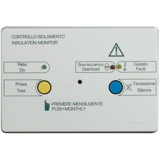 BTicino Remote panel for insulation surveyor 24Vac — QSO24VRS