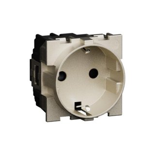 BTicino German standard socket 2 P+E 16 A 250 VA — KC4141