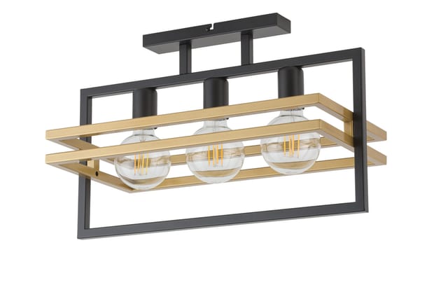 Sigma Merci 3 Ceiling lamp black gold — 32404