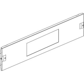 BTicino Front panel for natural ventilation with screws 1/4 turn 850x200mm — 9780AQ