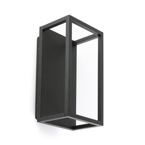 Faro Barcelona KELA Black exterior wall lamp — manufacturer representative image