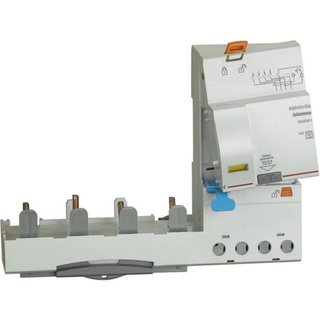 BTicino Earth leakage module 4P - type A - In= 63A - Idn= 30mA - Vn= 400Vac — G43XA63