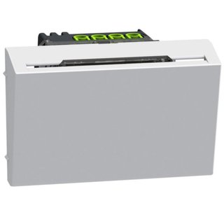 BTicino Badge-holder pocket for hotel room - 3 modules - white — YW4549