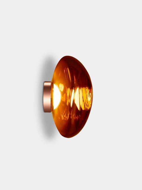 Tom Dixon Melt Medium Surface Light | Copper Polished Polycarbonate — MESS03CO-WEUM2