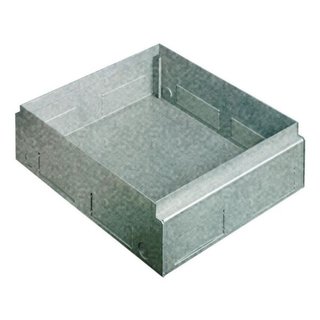 BTicino Galvanised aluminium flush mounting boxes — 150563S