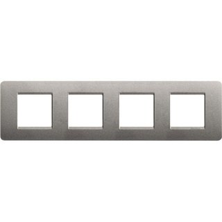 BTicino Cover plate 2x4P 71mm horizontal — AM4802/4TA