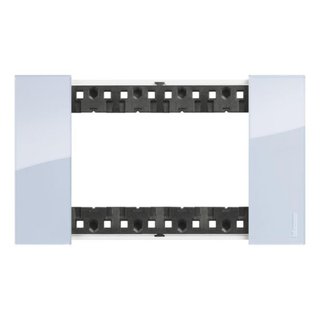 BTicino 4 modules Living Now plate — KA4804DA