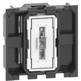 BTicino 1P 10 AX, 250 Vac pushbutton — K4005M2A