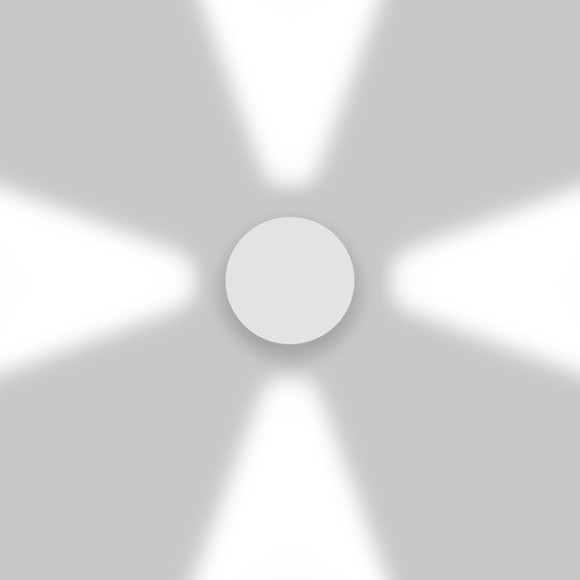 Artemide Effetto Round 4 large beams Anthracite Grey — T42104LW20 — manufacturer representative image