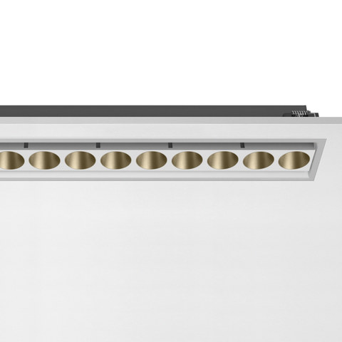 Flos Light Shadow Adjustable Trim 12 Spots Optic Wide Flood — manufacturer representative image