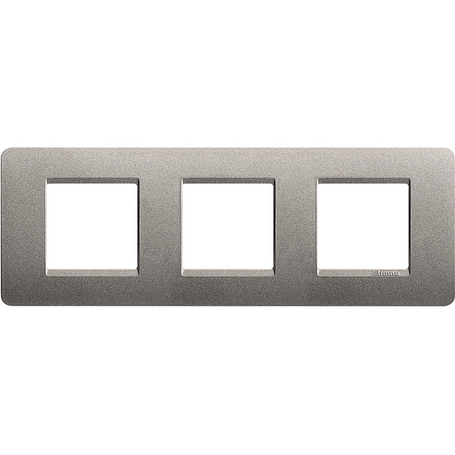 BTicino Cover plate 2x3P 71mm horizontal — AM4802/3TA