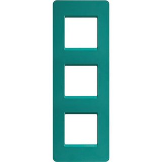 BTicino Matix - plate 2+2+2 vertical emerald — AM4802V/3VS