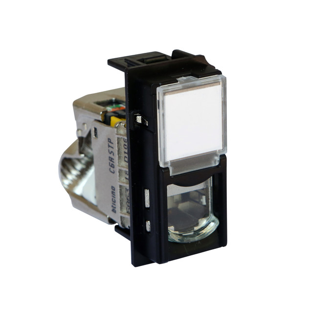 BTicino RJ45 connectors 6A STP category, Tolless IDC — KG4279C6AS