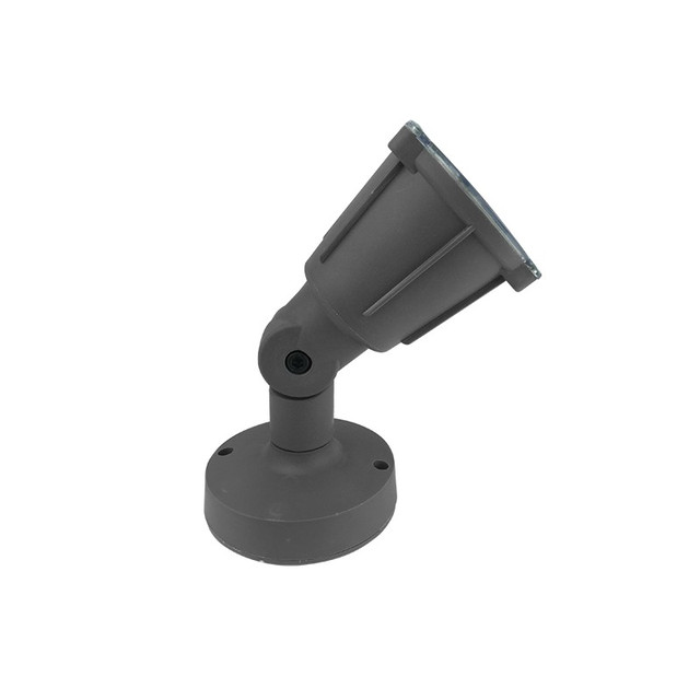 ACA Lighting PP GREY SPOT LIGHT230V IP54 GU10 — KERTGU10G