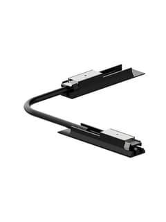 Zambelis 23128 FLEX CONNECTOR FOR 48V ULTRA SLIM MAGNETIC TRACK BLACK 15MM