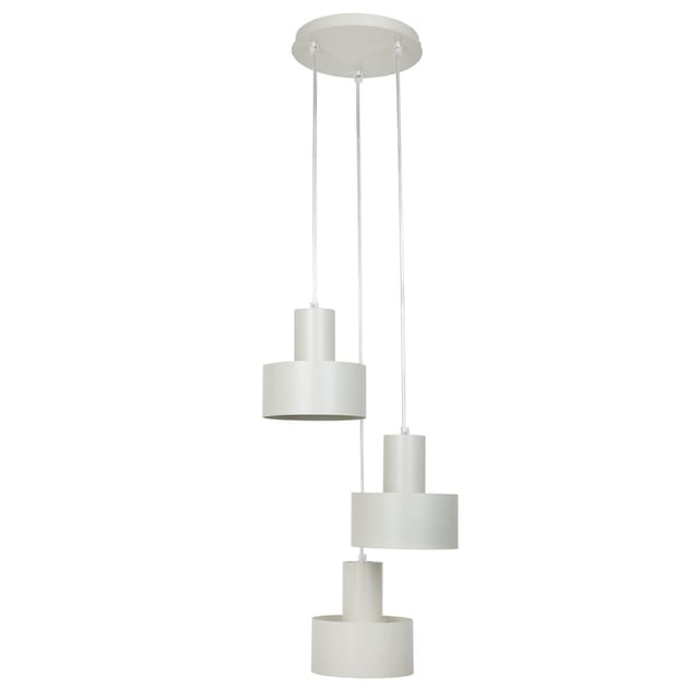 Sigma Pendant lamp RIF 3 round grey beż 41168