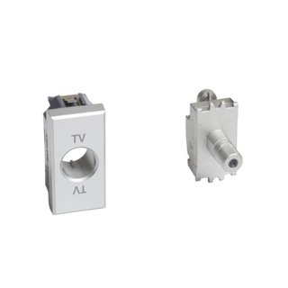 BTicino Type-F coaxial socket - impedance 75 ohm — H4202F