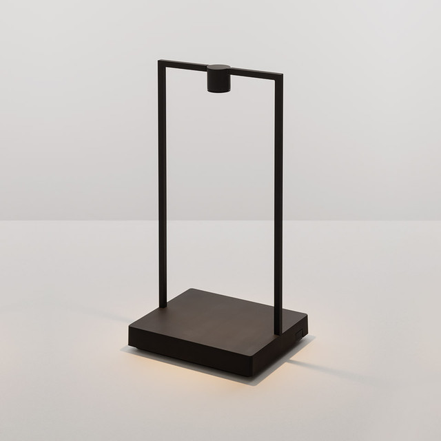 Artemide Curiosity 45 - Focus - Black/Brown — 0176110A — manufacturer representative image