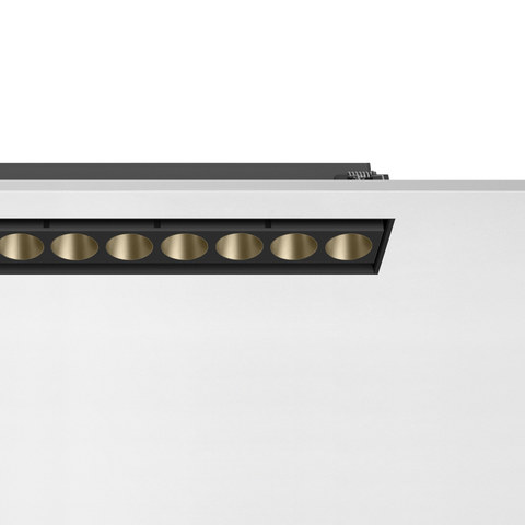 Flos Light Shadow Adjustable No Trim Mains Dimming Version 8 Spots Optic Spot — 05.1642.14CNI — manufacturer representative image