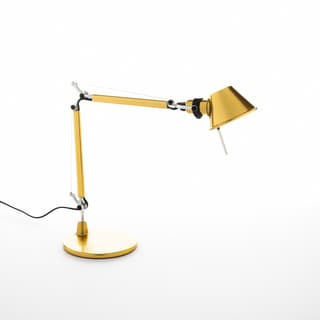 Artemide Tolomeo Micro Gold - Body Lamp + Base — 0011860A