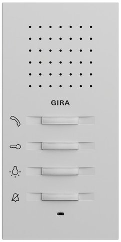 Gira Surface-mounted home station grey matt (lacquered) System 70 — 125076