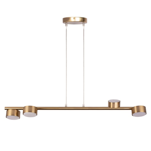 Sigma Pendant lamp PUNTO 4 gold szczotkowany 40828