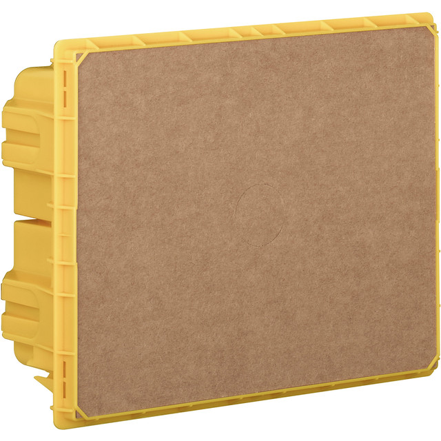 BTicino Flush-mounting box (yellow) 8 modules for LINEA SPACE and E215 series switchboards — F315S8